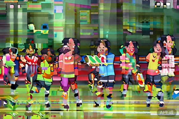 Anak-anak perempuan Indonesia bermain sepak bola dengan semangat di lapangan hijau